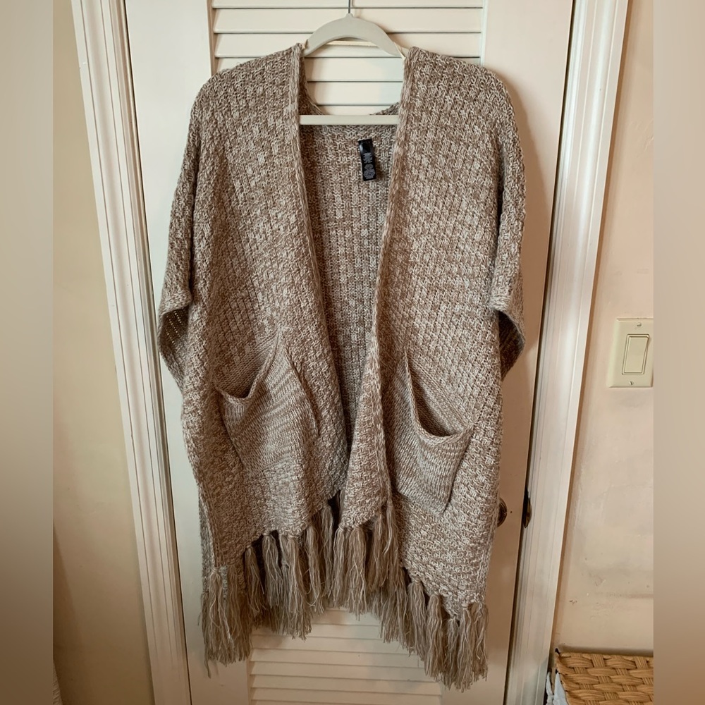 Oversized shawl